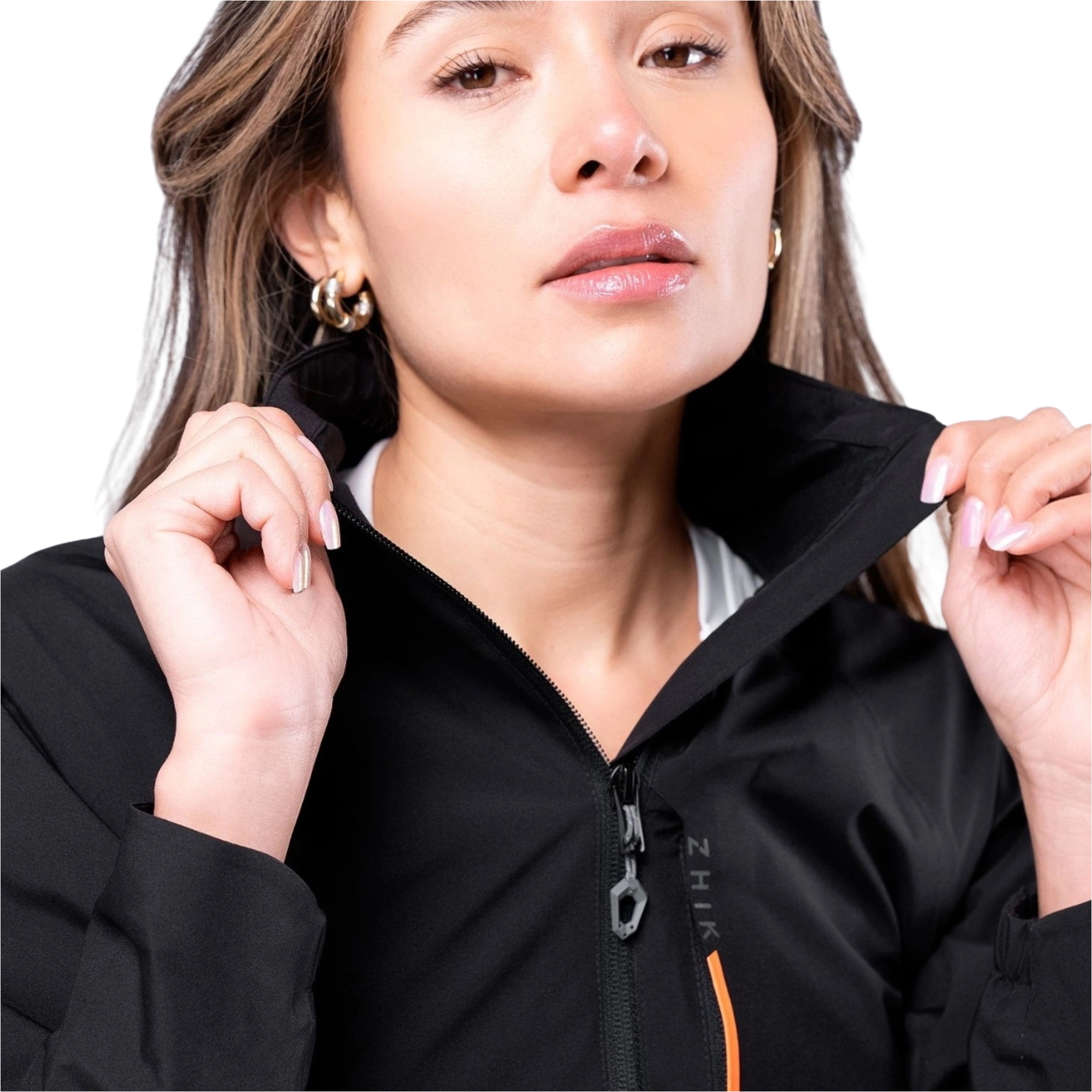 2025 Zhik Womens INS100 Inshore Sailing Jacket JKT0110W - Black